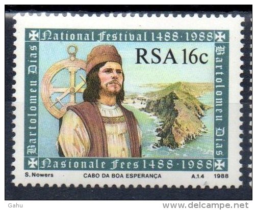 Afrique Du Sud ; South Africa ; 1982 ; N°Y : 638 ; N **; " Diaz " ;cote Y :   1.00 E. - Neufs