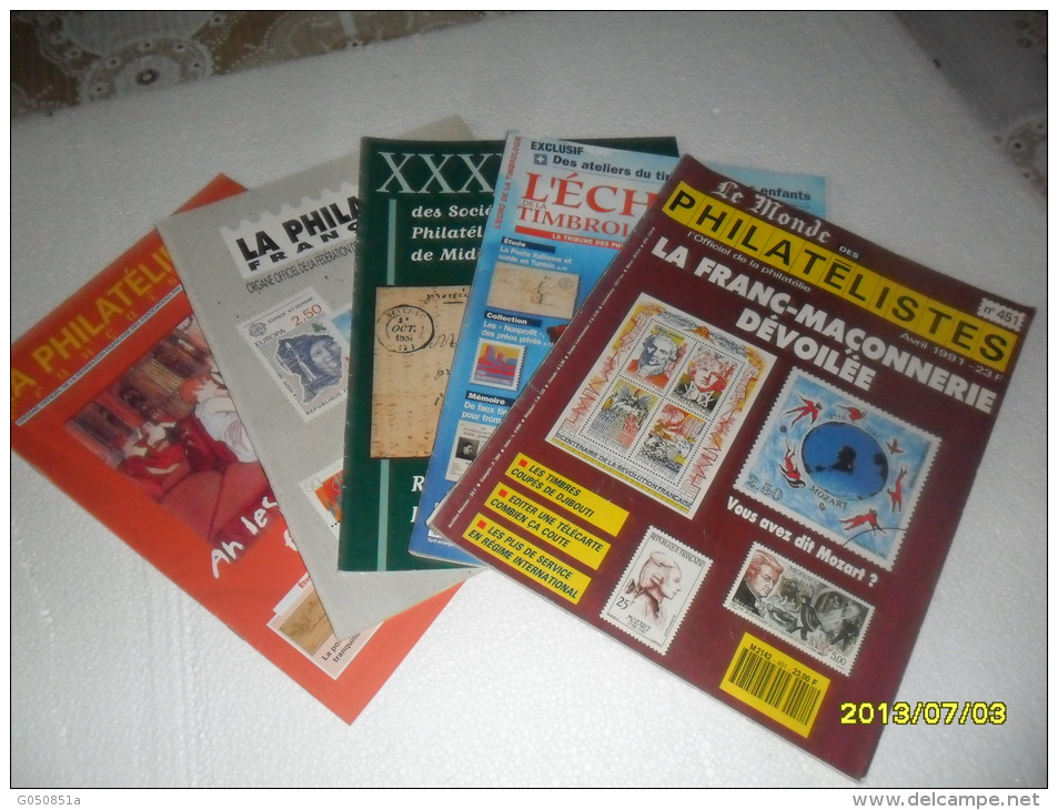 LOT De 5 Catalogues (DIVERS) T/ BON ETAT - Francese