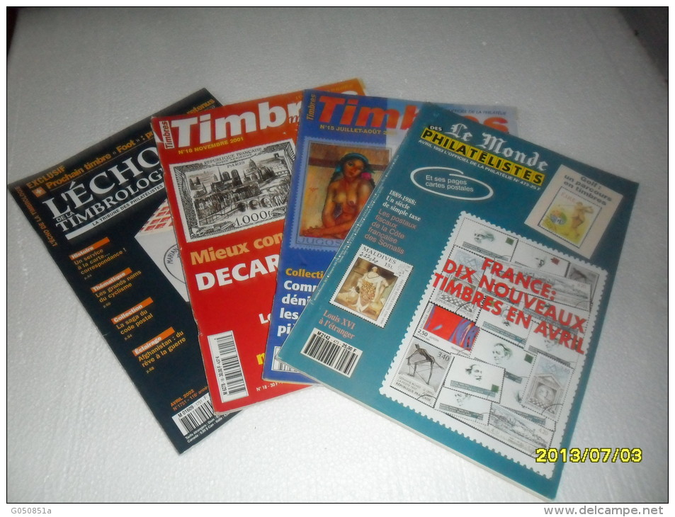 LOT De 4 Catalogues (DIVERS) T/ BON ETAT - Francese