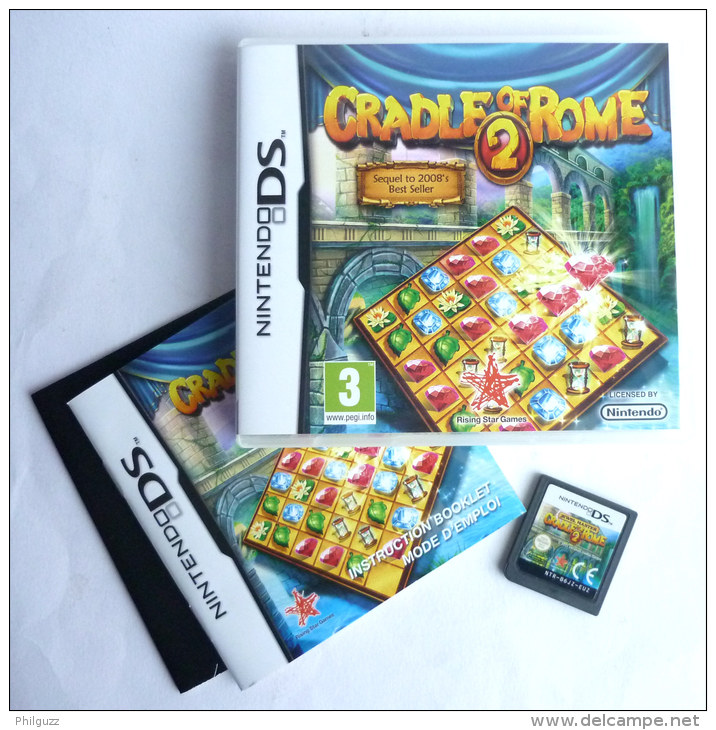 JEU NINTENDO DS  CRADLE OF ROME 2 - Nintendo DS