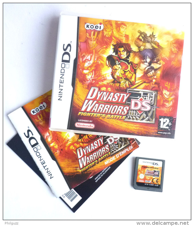 JEU NINTENDO DS   DYNASTY WARRIORS - FIGHTER'S BATTLE - Nintendo DS