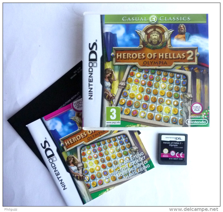 JEU NINTENDO DS HEROES OF HELLAS 2 - OLYMPIA - Nintendo DS