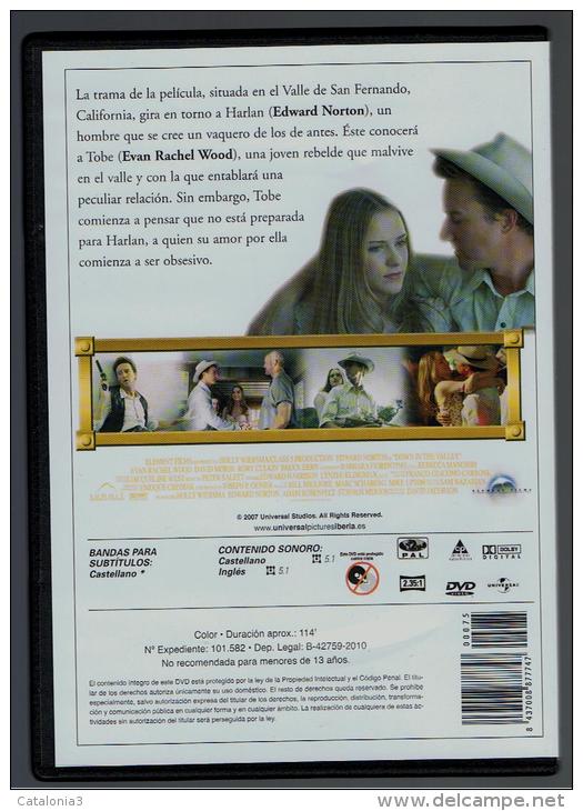 PELICULA En DVD - Original Usada - EN EL VALLE - Otros & Sin Clasificación