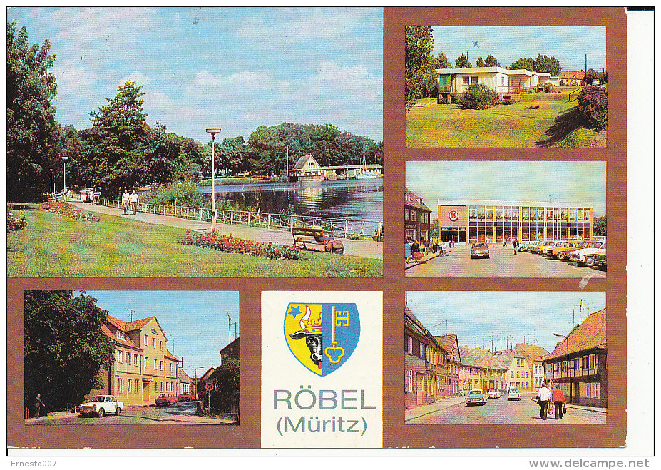 PK-CP Deutschland - ("DDR"), Röbel - Müritz, Gebraucht, Siehe Bilder!*) - Röbel