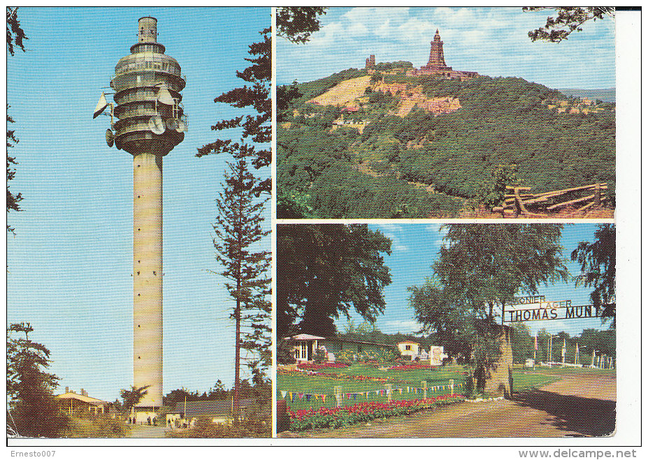 PK-CP Deutschland - ("DDR"), Fernsehturm Kulpenberg ..., Gebraucht, Siehe Bilder!*) - Kyffhaeuser