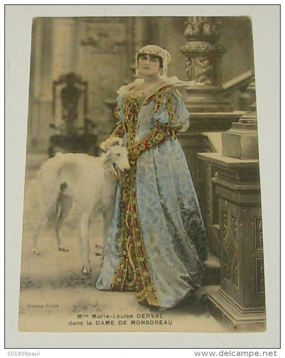 Marie Louise Derval  ::::: Artiste - Femmes - Théâtre - Spectacle - Cabarets - Robes - Chapeau - Costumes - Portrait - Artistes