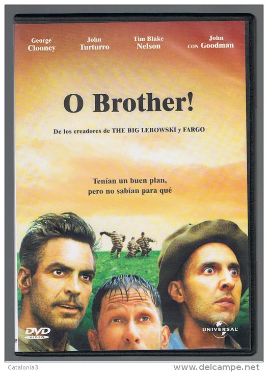 PELICULA En DVD - Original Usada - O BROTHER !  ---   George Clooney - Otros & Sin Clasificación