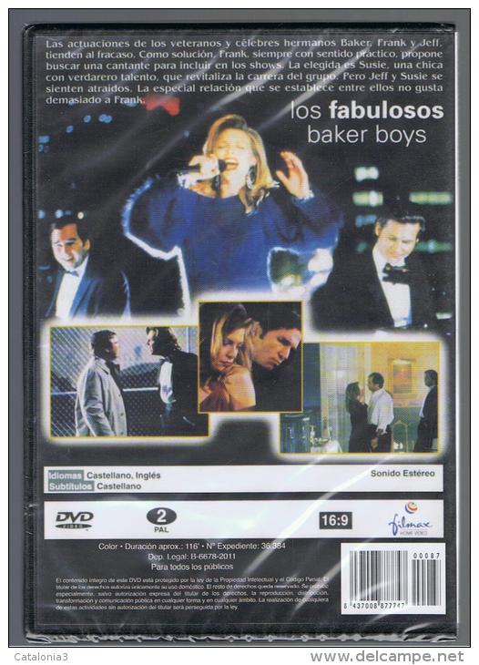 PELICULA En DVD - Original - LOS FABULOSOS BAKER BOYS (NUEVA PRECINTADA) - Otros & Sin Clasificación