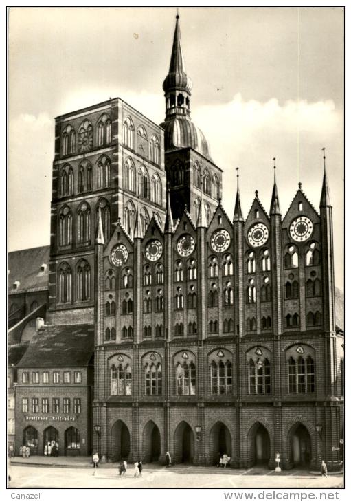 AK Stralsund, Rathaus Am Alten Markt, Ung, 1978 - Stralsund