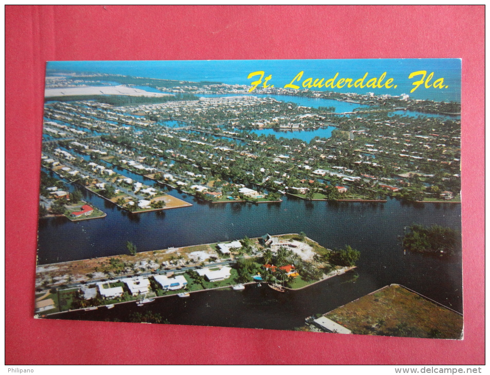 Florida > Fort Lauderdale  Aerial View    Not Mailed ------ Ref 1023 - Fort Lauderdale