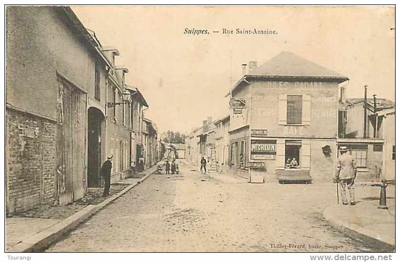 Juin13 2416 : Suippes  -  Rue Saint-Antoine - Autres & Non Classés