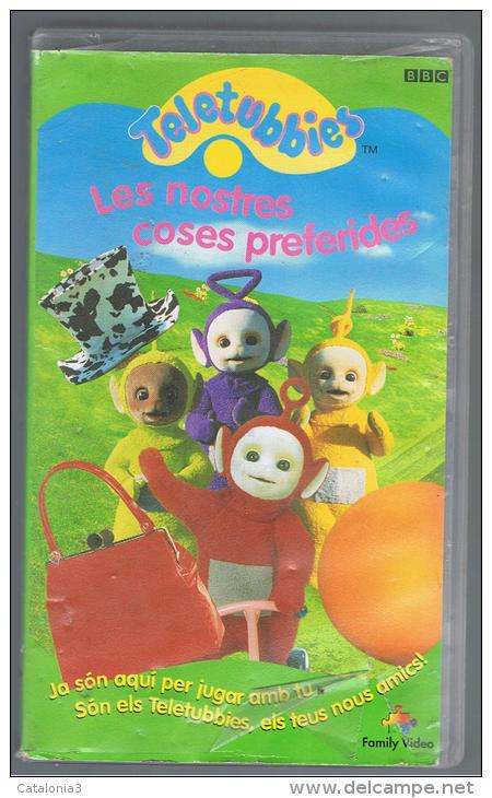 PELICULA En VHS - Original Usada - TELETUBBIES (en Catála) - Familiari