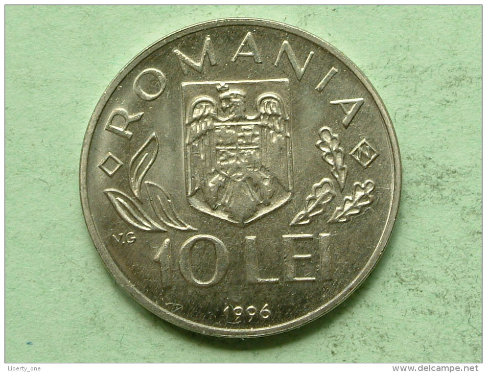 1996 World Food Summit - 10 LEI / KM 126 ( Uncleaned Coin / For Grade, Please See Photo ) !! - Roumanie