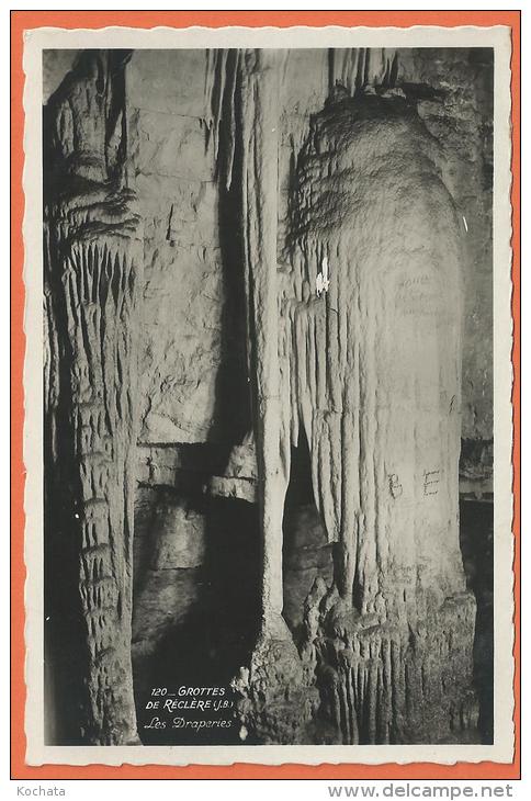 HA280, Grottes De Réclère, Les Draperies, 120, Jura Bernois,  Circulée 1934 Tampon Delémont - Delémont