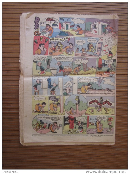 "RARE"VINTAGE Michel Vaillant :Le journal le plus captivant déc 1959"spécial Indiens d'Amérique"faire defiler photos