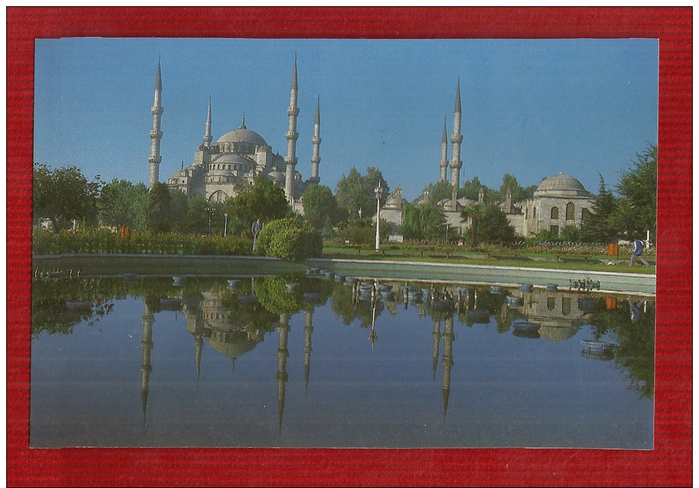 TURKEY-ISTAMBUL  THE  BLUE    MOSQUE  SULTANAHMET CAMIL--1616,Y - Turquie