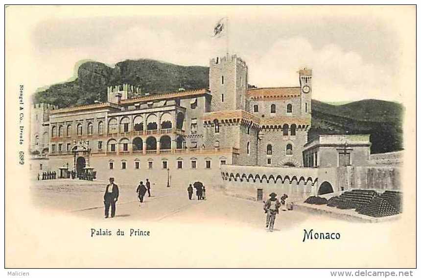 Monaco -ref B730- Palais Du Prince  - Carte Bon Etat - - Monte-Carlo