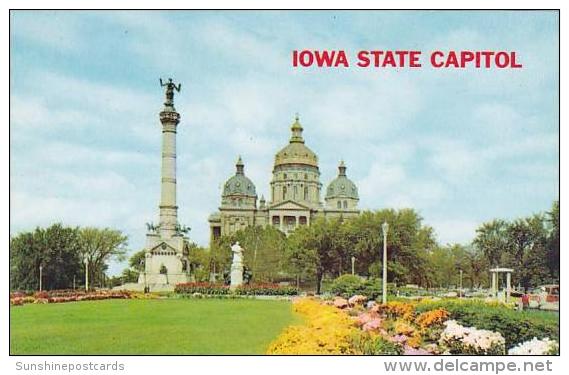 Iowa Des Moines Iowa State Capitol - Des Moines