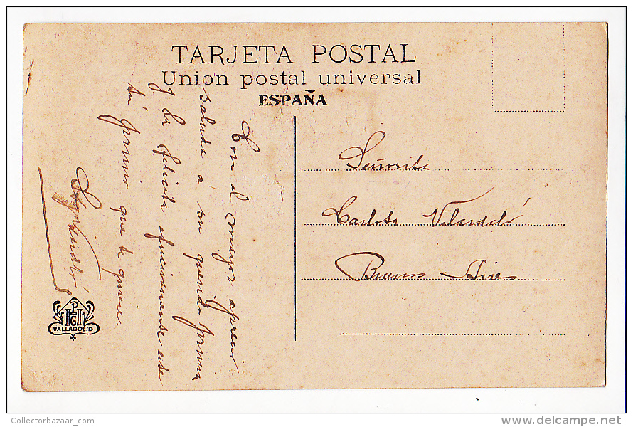 Spain Jose De Echegaray Ni&ntilde;o Publicita Un Diario Premio Nobel Vintage Original Postcard Cpa Ak (W3_1861) - Prix Nobel