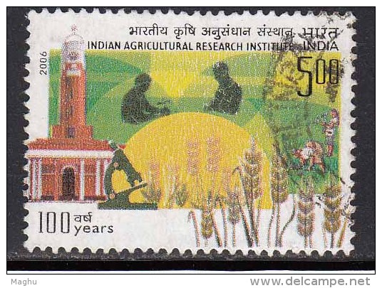 India Used 2006, Indian Agriculture Research Institure, IARI, Science, Micoscope,     (sample Image) - Gebruikt