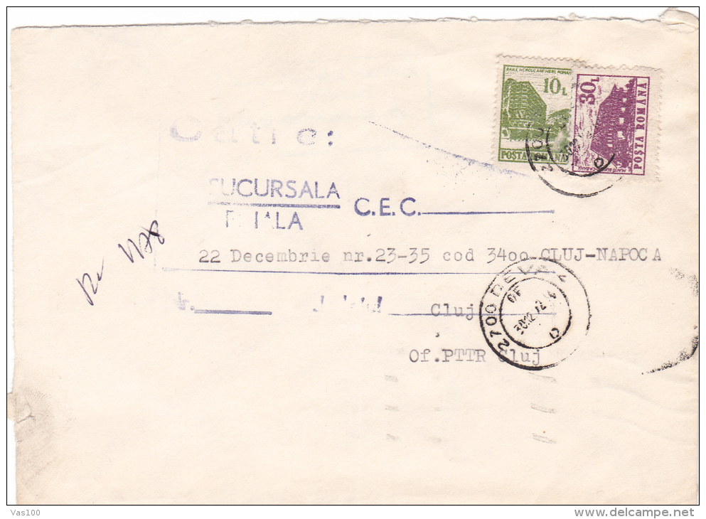 REGISTERED COVER, HUNEDOARA ,C.E.C ,1994,  ROMANIA - Briefe U. Dokumente