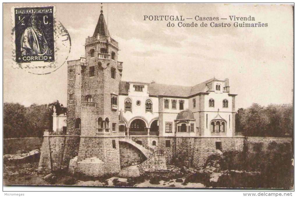 Portugal - Cascaes - Vivenda Do Conde De Castro Guimaraes - Autres & Non Classés
