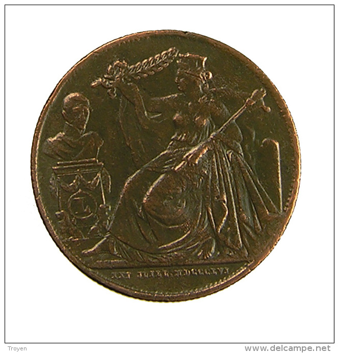 Belgique -  5 Cent. - 1856 - 25è Anniversaire Inauguration Du Roi - Cuivre - TB - Adel