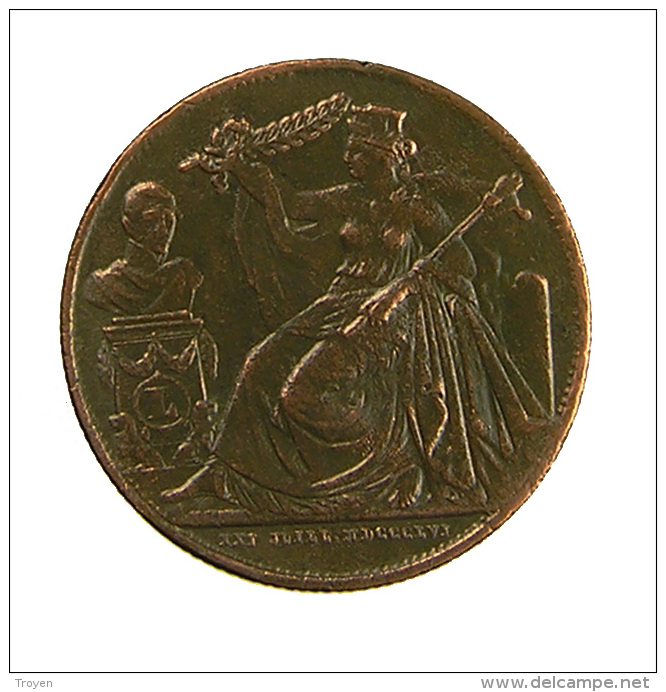 Belgique -  5 Cent. - 1856 - 25è Anniversaire Inauguration Du Roi - Cuivre - TB - Royaux / De Noblesse