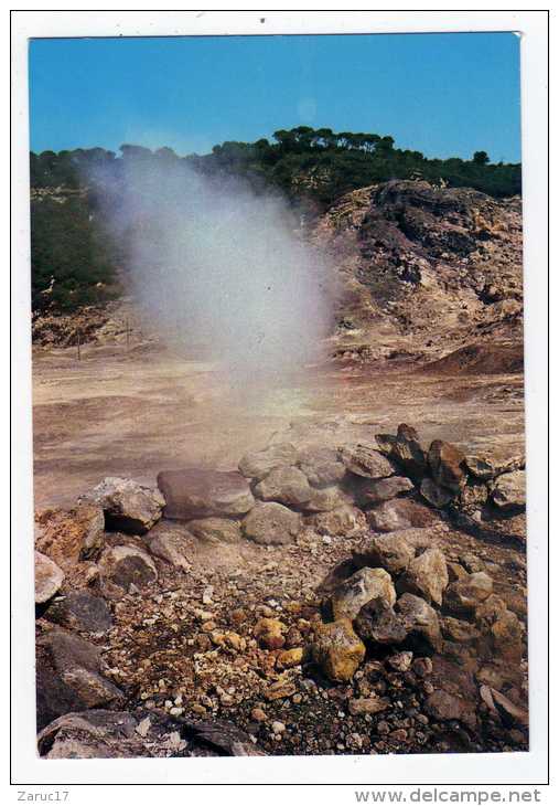 Carte Postale POZZUOLI ITALIE 1974  SOLFATARE UN SOUFFLARD - Pozzuoli