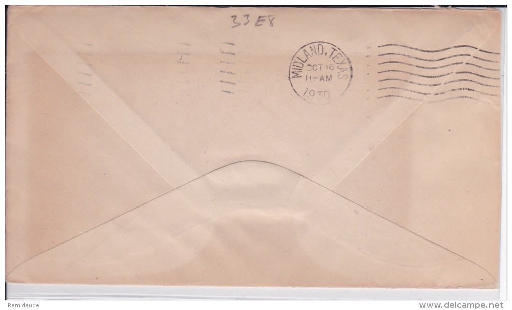 USA - 1930 - POSTE AERIENNE - ENVELOPPE AIRMAIL De DOUGLAS ( ARIZONA )  - SOUTHERN TRANSCONTINENTAL  FIRST FLIGHT - 1c. 1918-1940 Briefe U. Dokumente