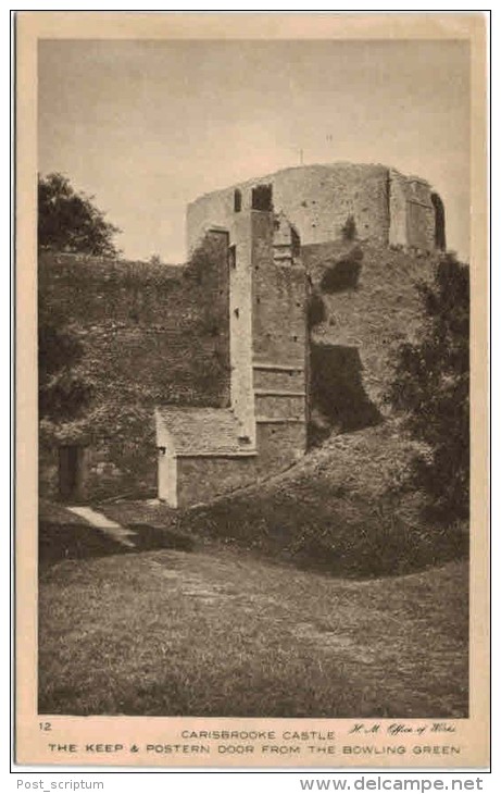 Royaume-Uni - Angleterre -  Isle of Wight - Carisbrooke castle - 11 cards (n° 2 to 12)