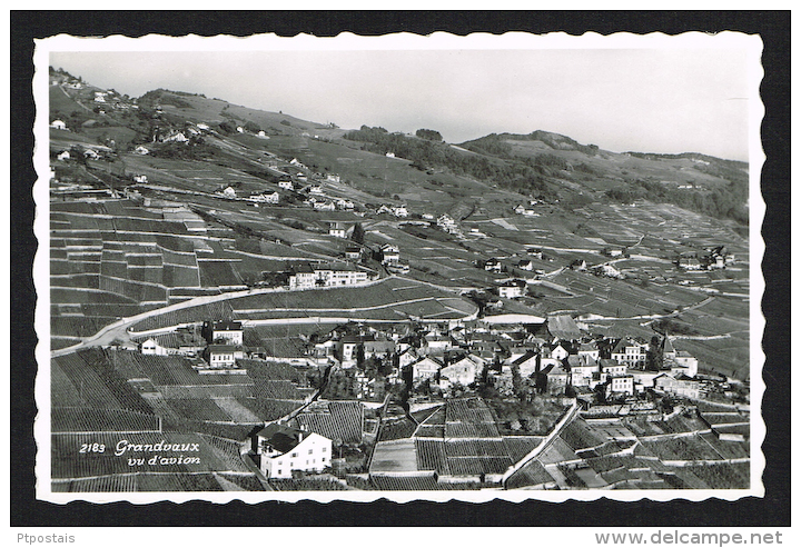 GRANDVAUX (Switzerland) - Vu D'avion - Grandvaux