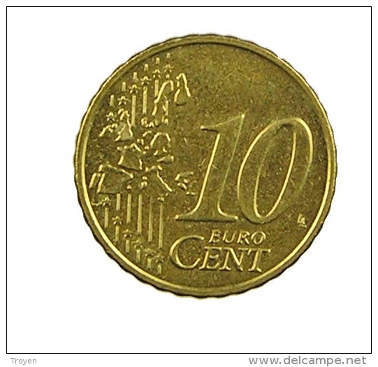 Irlande - 10 Cent. Euro - 2002 - TTB+ - Irland