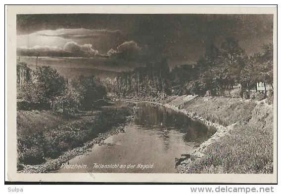 Pforzheim.  Teilansicht An Der Nagold - Pforzheim