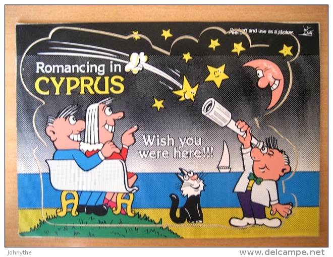 Cyprus Postcard Romancing  In Cyprus Wish You Were Here!! - Chypre