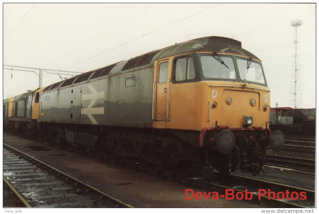 Railway Photo BR Class 47 47358 Bescot TMD 1988 47/3 Loco Shed MPD - Trains