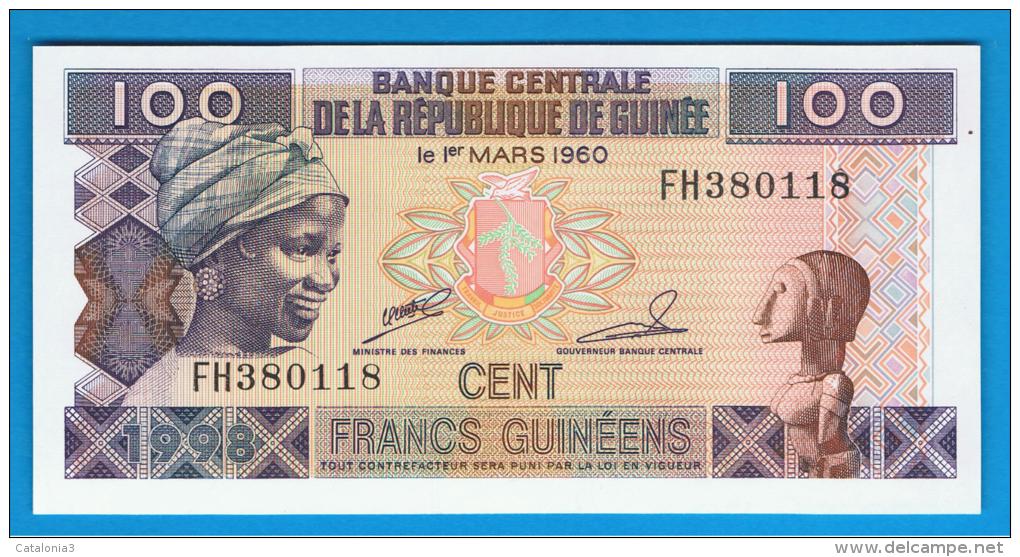 GUINEA - 100 Francs 1998 Sc  P-35 - Guinea