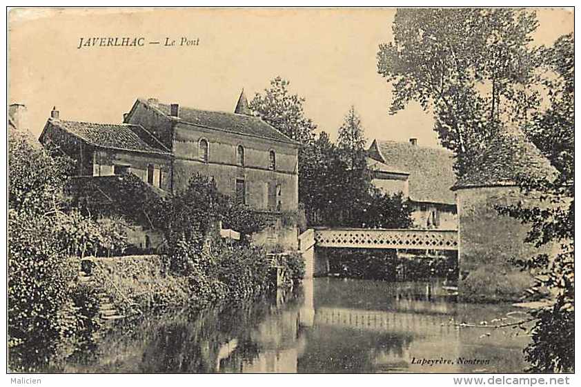 Dordogne -ref A640- Javerlhac - Le Pont  - - Autres & Non Classés