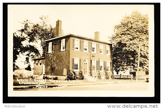 ETATS UNIS KENNEBUNKPORT / Memorial Library / - Kennebunkport