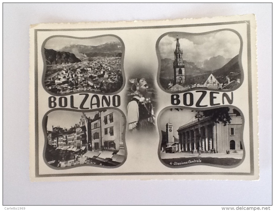 BOLZANO VIAGGIATA 1952 - Bolzano (Bozen)