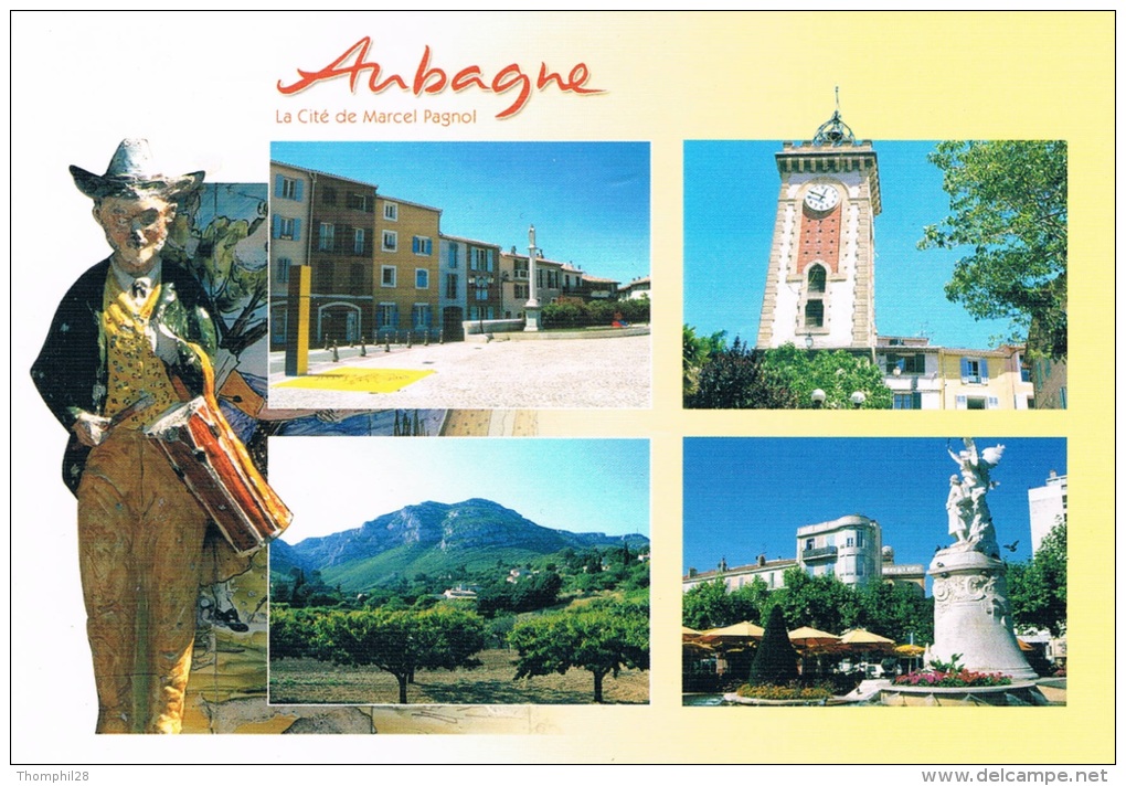 AUBAGNE - La Cité De Marcel PAGNOL - Carte Multi-vues - COULEURS DU SUD - - Aubagne