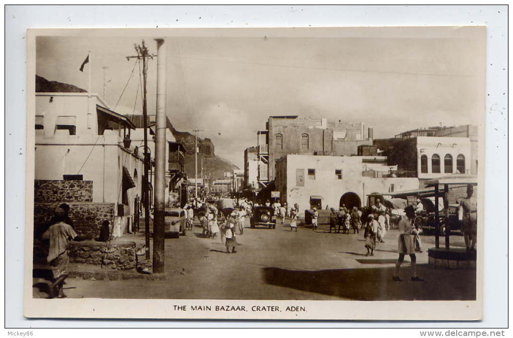 YEMEN--ADEN--The Main Bazaar (très Animée, Voitures) --CRATER---...à Saisir - Yemen