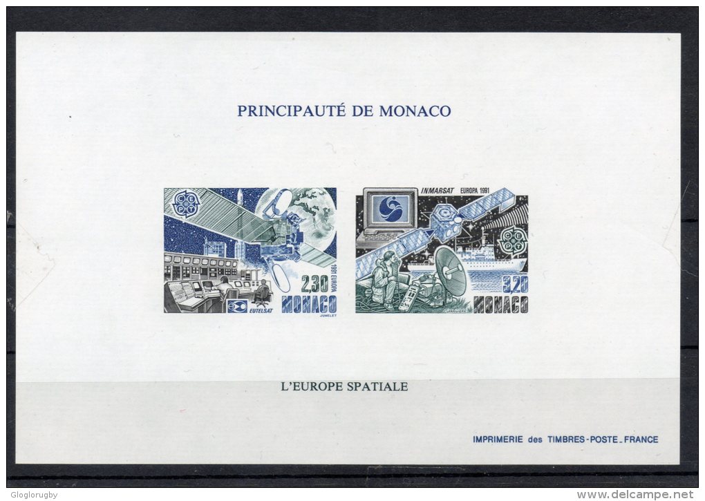 BLOC FEUILLET SPECIAL MONACO SUR PAPIER GOMME N°14 A NEUF**  Cote 270 Euros - Europe