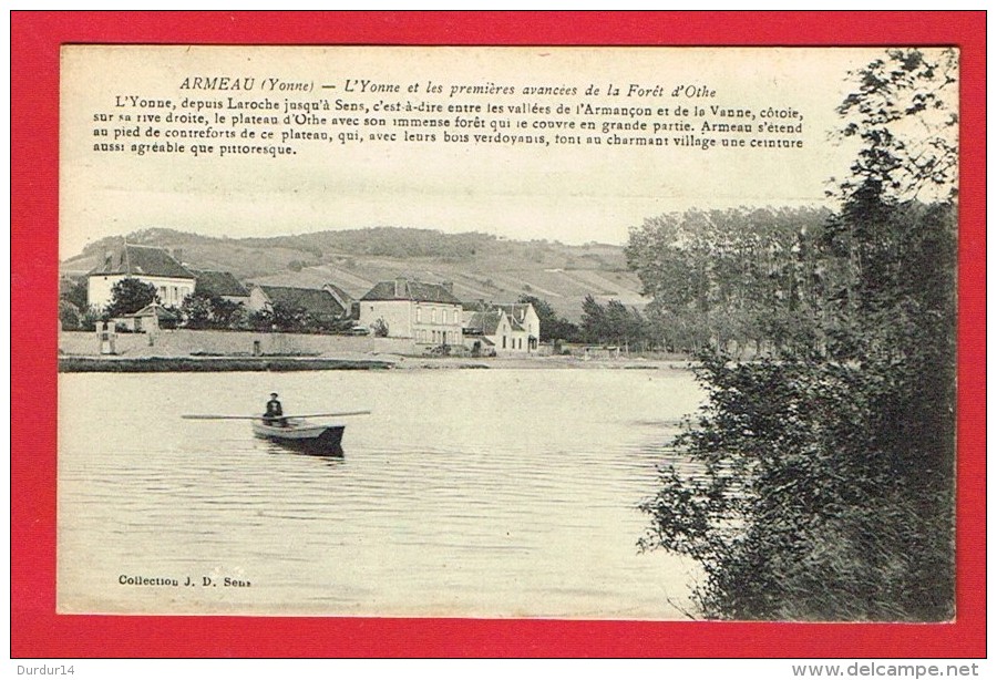 ARMEAU ( Yonne )  L'Yonne Et Les Premières Avancées De La Forêt D'Othe ..... - Autres & Non Classés