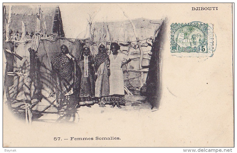 DJ3  --  DJIBOUTI  --  FEMMES SOMALIES  --  1903 - Dschibuti