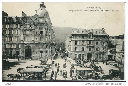 N°32543 -cpa Mont Dore -hôtel De Paris- - Autres & Non Classés