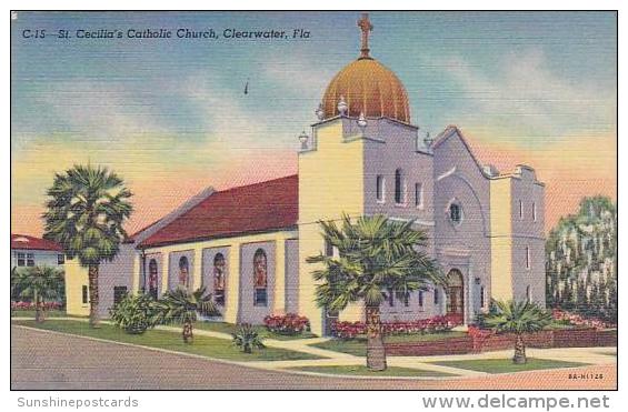 Florida Clearwater St Cecilias Catholic Church - Clearwater