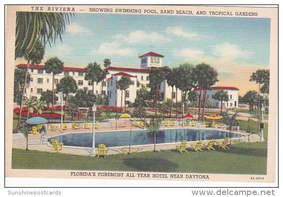 Florida Daytona Riviera Hotel &amp;amp  Swimming Pool - Daytona