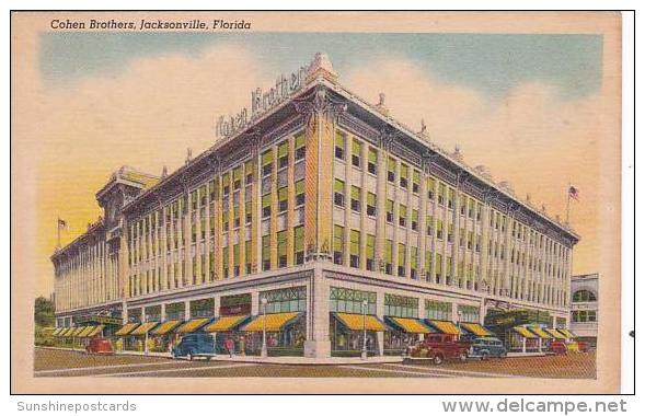 Florida Jacksonville Cohen Brothers Department Store 1949 - Jacksonville