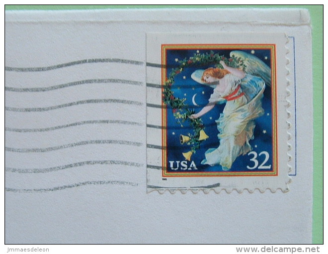 USA 1997 Cover From Eugene OR  - Christmas Midnight Angel, Geography Destinatary - Lettres & Documents